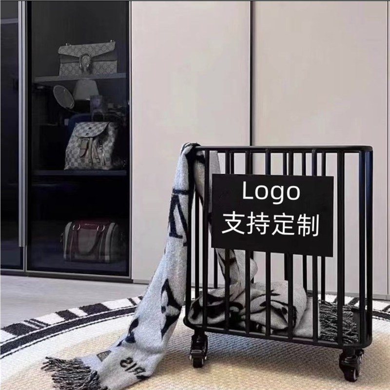 免费定LOGO轻奢脏衣篮夹缝收纳筐瑜伽垫收纳篮神器浴室衣服置