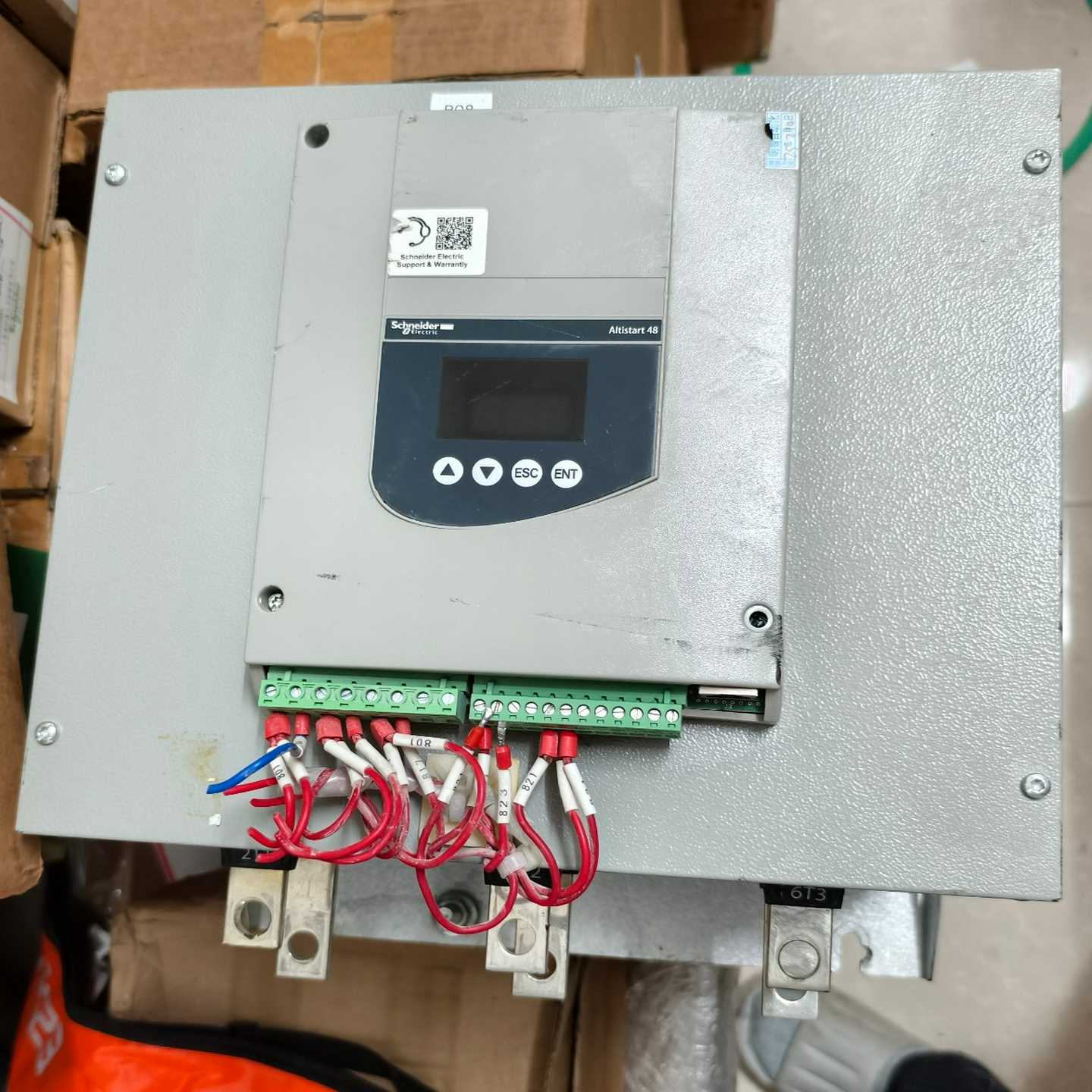 (询价)ATS48C21Q，功能正常，有的联系，。