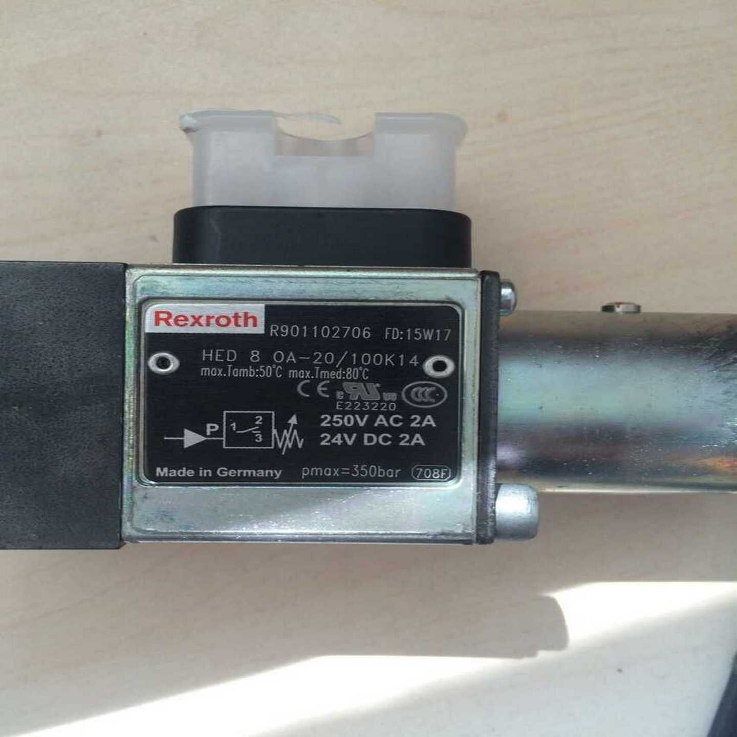 HED80A2X/350K14AS力士乐REXROTH压力继电器U