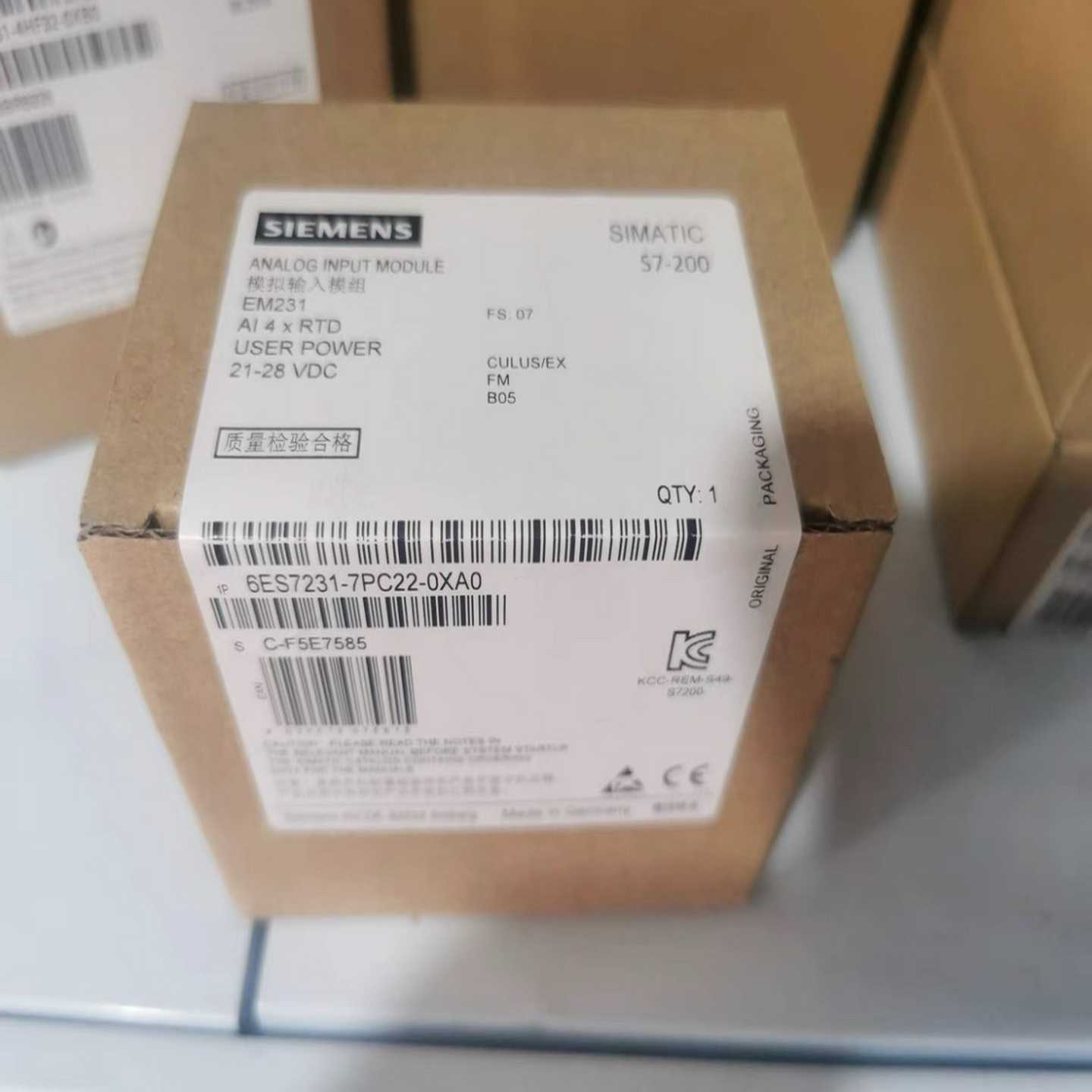 【议价】未开封6ES7231-7PC22-0XA0产品质保一年