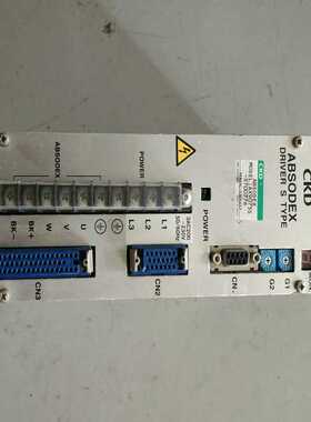 CKD ABSODEX伺服驱动器 AX9075S 成色不错（gg设备）