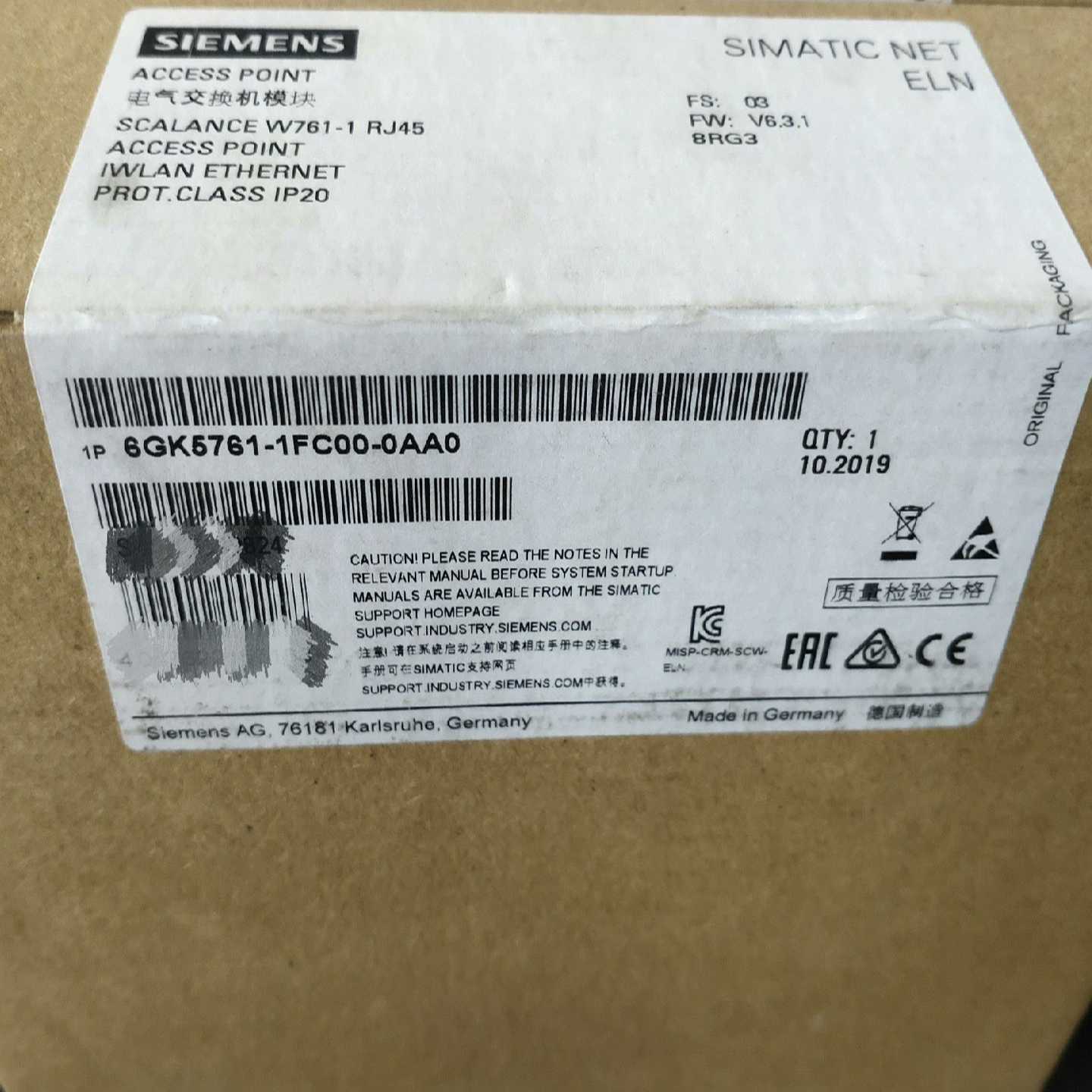 6GK5761-1FC00-0AA0电气交换机询价