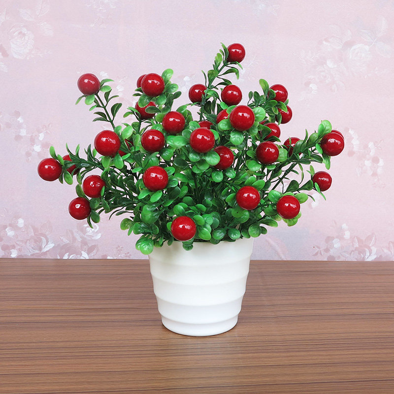 仿真假花草摆件客厅家居茶几摆设塑料花束植物小清新盆栽套装