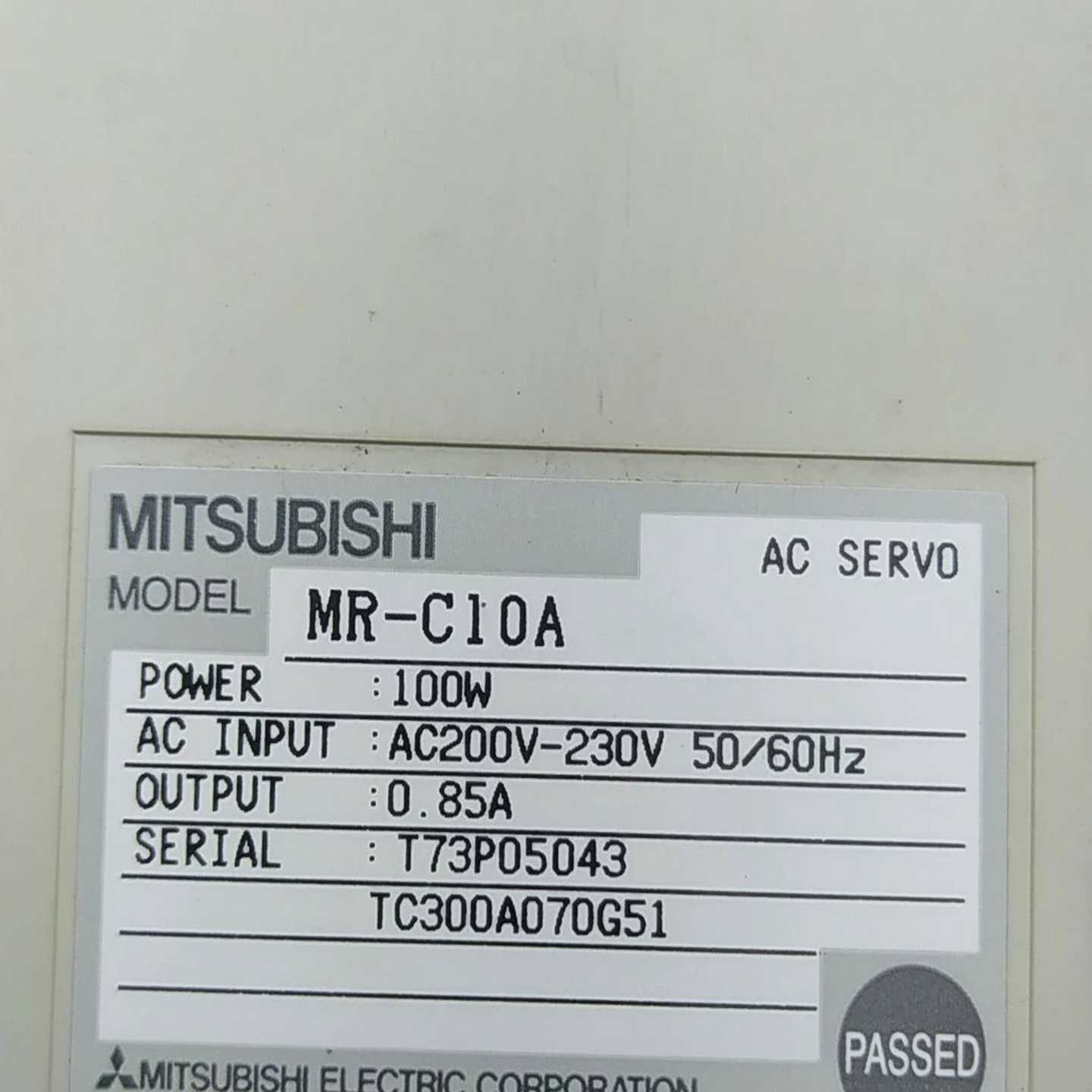 议价 三菱伺服驱动器MR-C10A MR-C20A MR-C适用