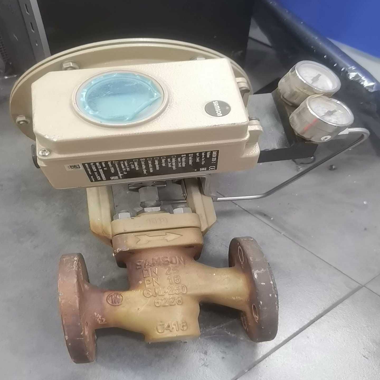 萨姆森调节阀两台，拆机，3730-2【鑫鑫商铺】