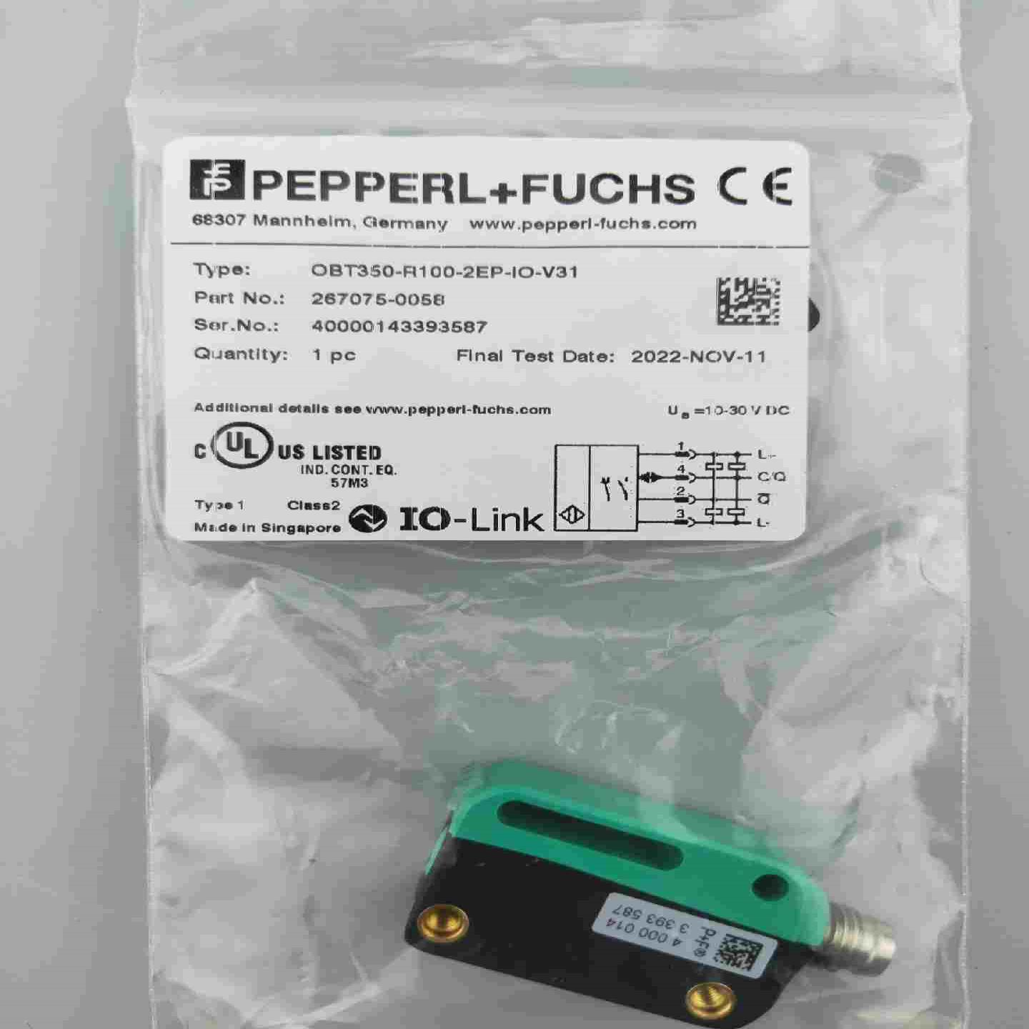 倍加福光电开关 OBT350-R100-2EP-~询价