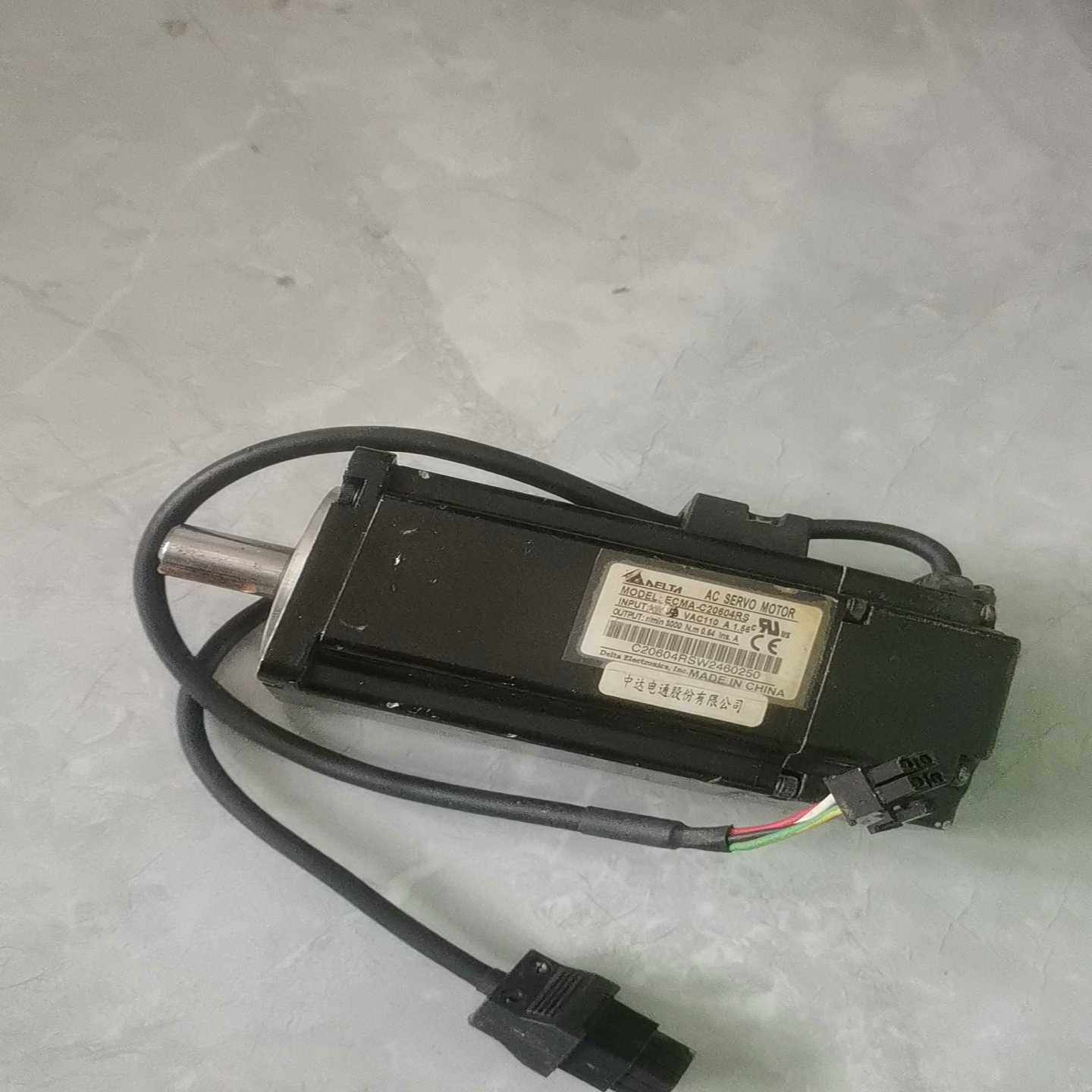 ECMA-C20604RS 台达200w伺服电机，[浩蓉商户]