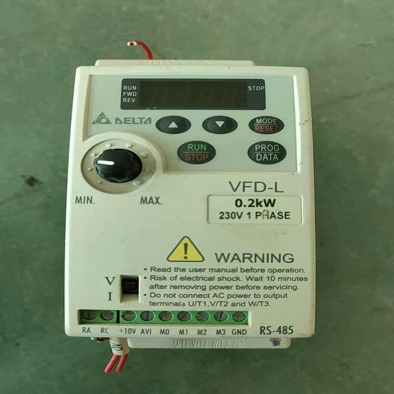 VFD002L21A 变频器 拆机货 成色漂亮 包好用【鑫鑫商铺】