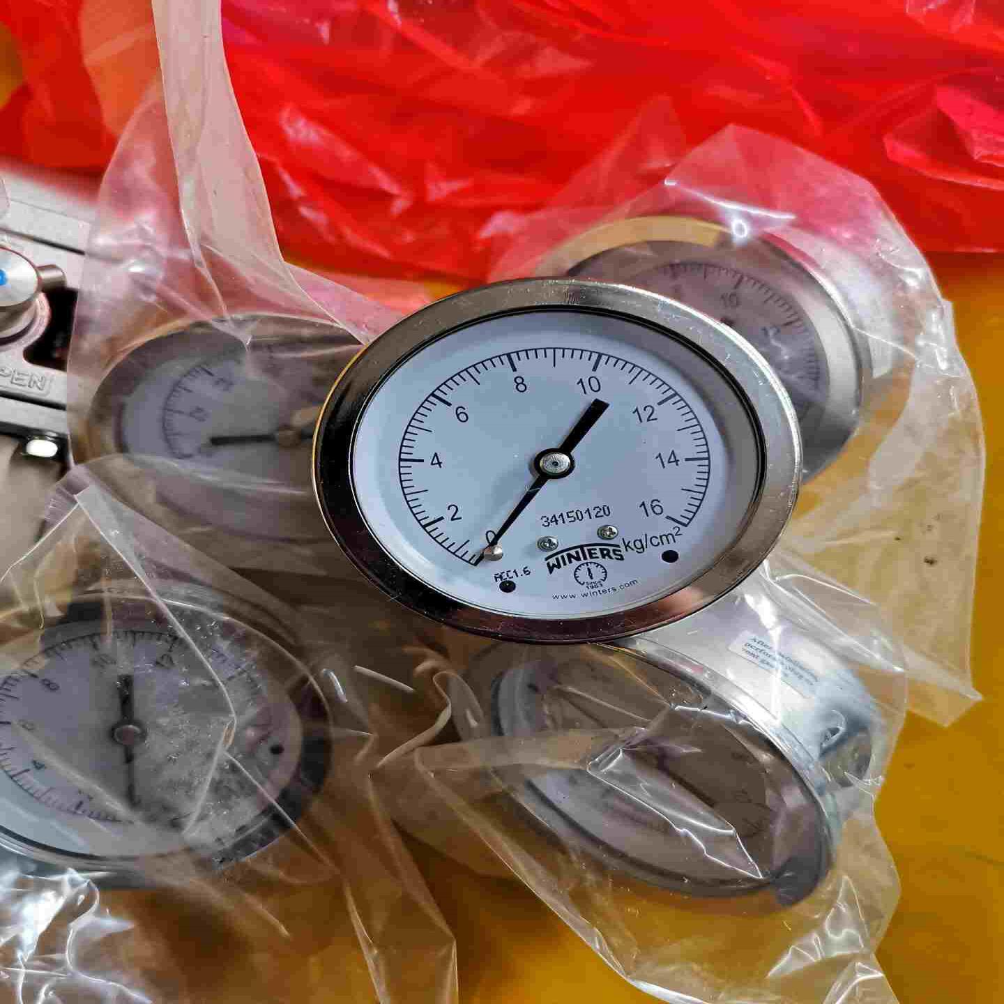 议~文特斯压力表，winters压力表，五个未使用没有包