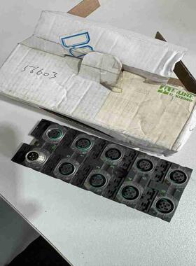 德国穆尔MURR总线模块56603  DI16E  8XM12插板连接板分配器