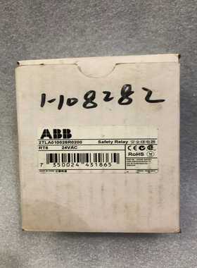 (工仔机械）ABB安全继电器RT6 24VAC 2TLA01