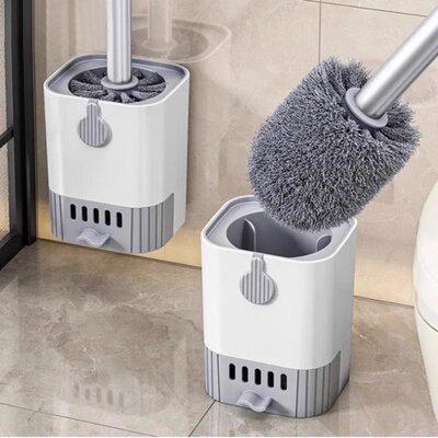 2024新款马桶刷家用死角卫生间蹲坑刷厕所刷子壁挂式洗马桶