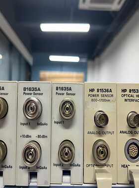 出售Agilent 81635A双通道光功率计模块，型号一致【鑫鑫商铺】