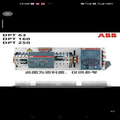 双电源转换开关(CB级) DPT160-CB011R1603（地坛设备）