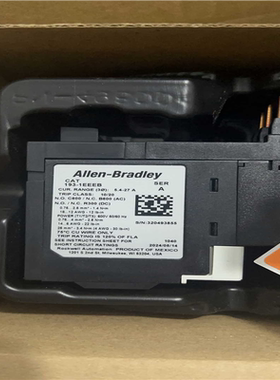 (询价)Allen-Bradley热继电器193-1EEEB