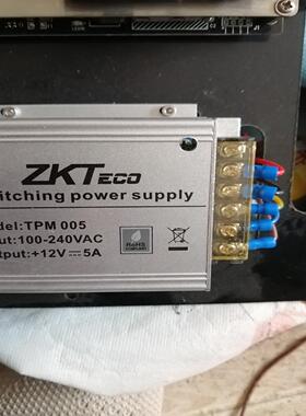 zkt 中控门禁电源 型号 TPM005  12V5a~询价