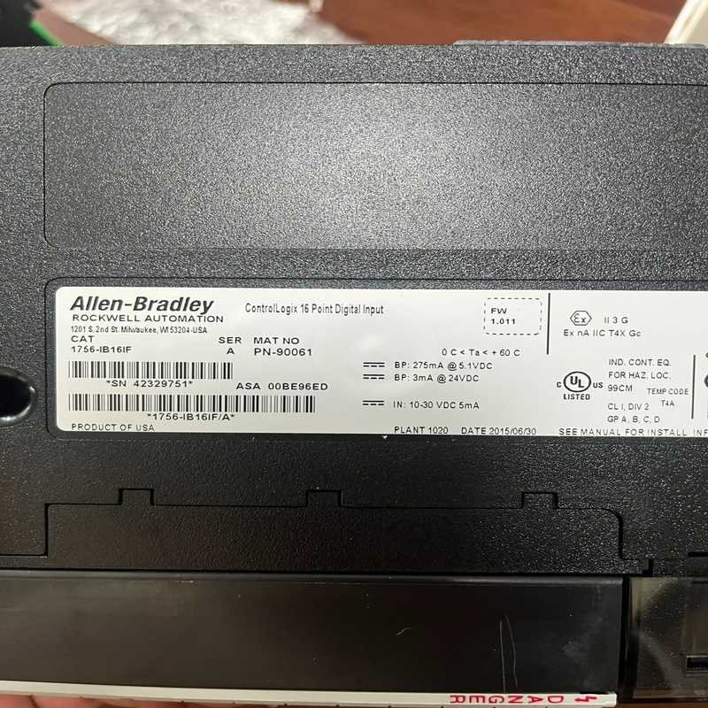 1756-IB16IF。（地坛设备）