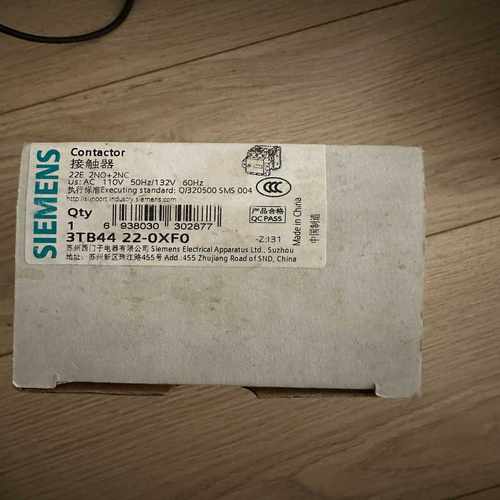 接触器3TB4422-0XF0询价