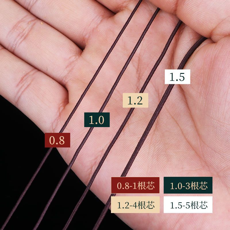 进口串珠弹力线高弹力牛筋文玩佛珠手串弹力绳耐磨结实手链松紧线