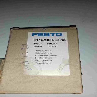 8电磁阀 FESTO费斯托CPE14 3GL 询价 M1CH