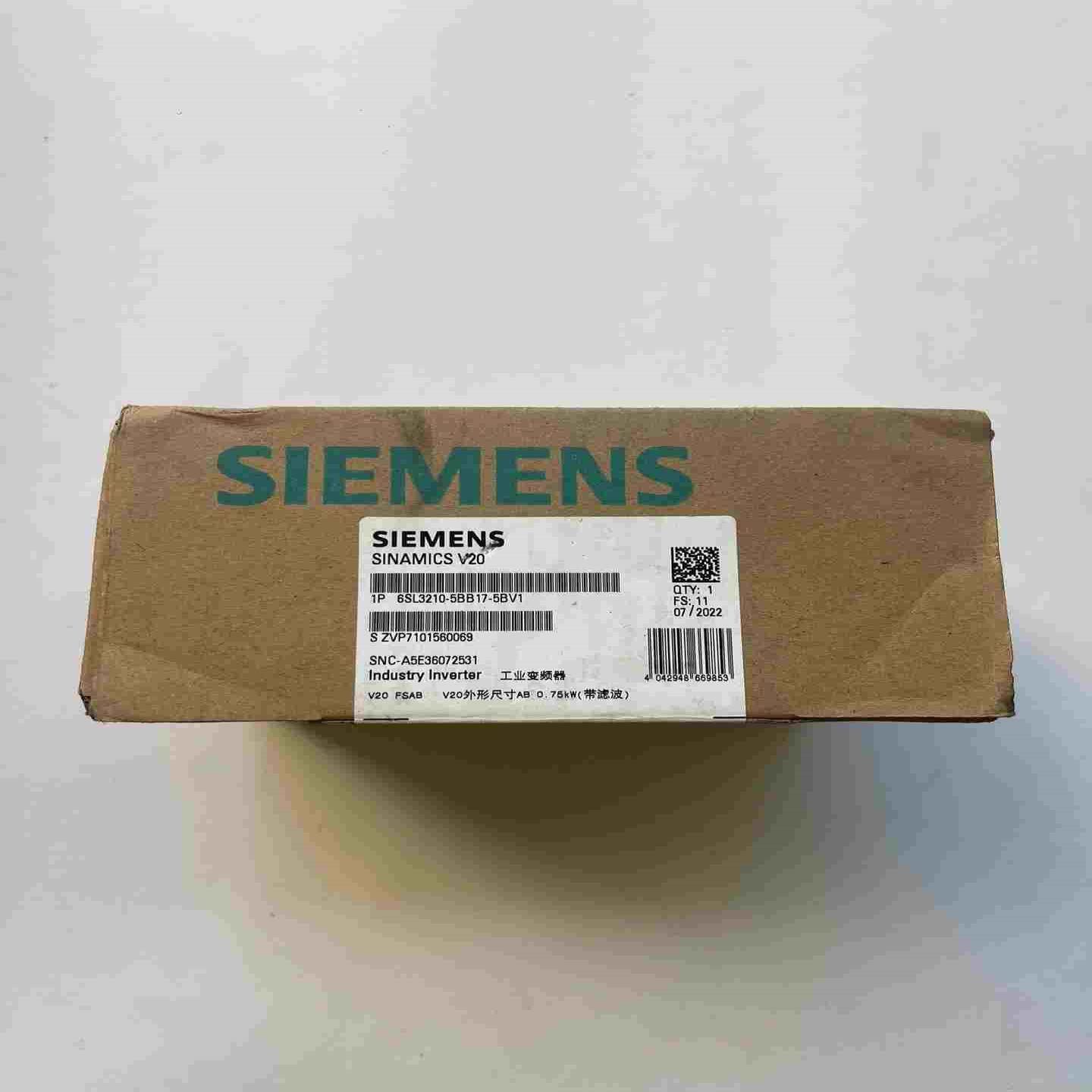 6SL3210-5BB17-5BV1 西门子工业变频器 0.一议价商品