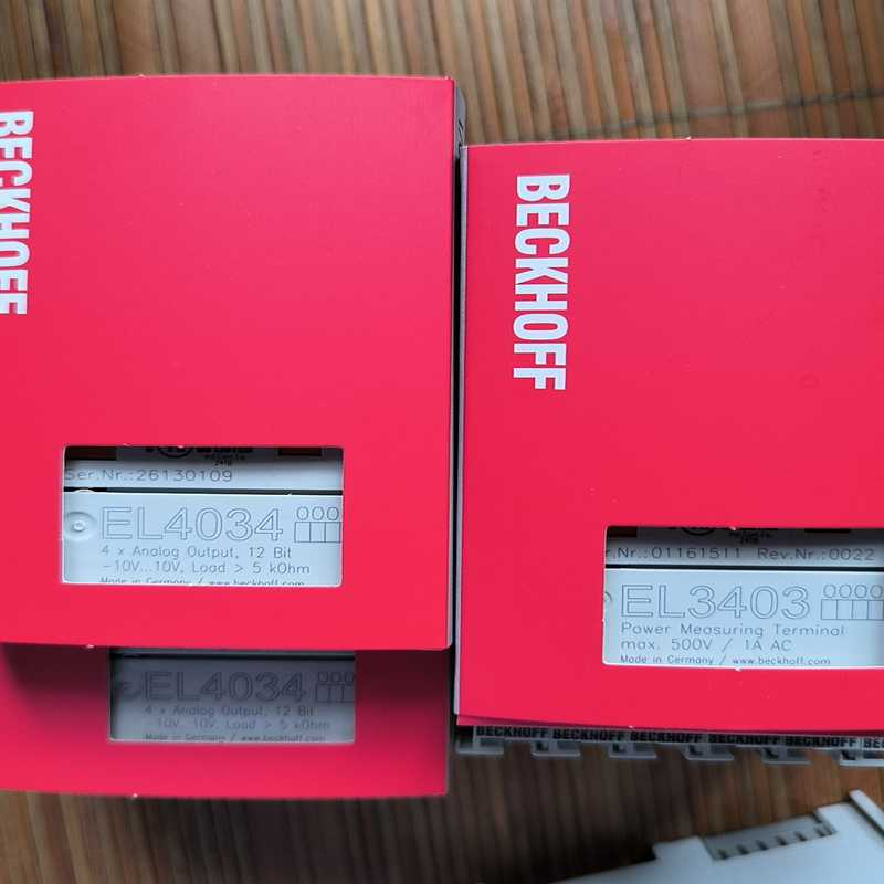 倍福模块EL4034EL3403询价