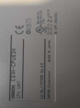 模块CS1H-CPU63H~询价