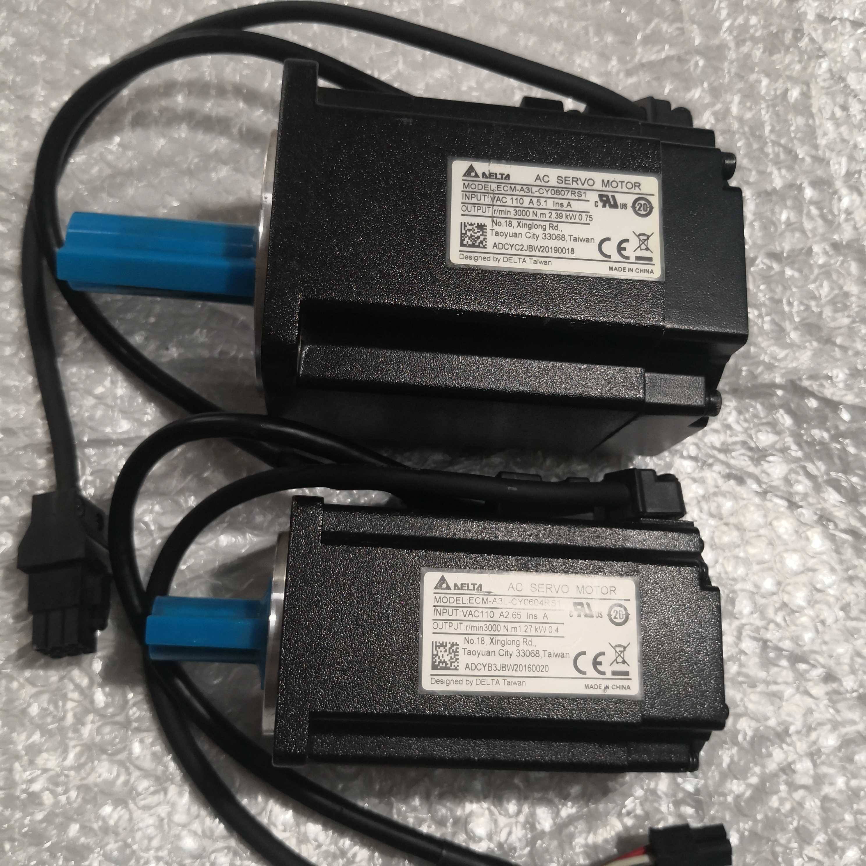 台达伺服电机A3，750W型号ECM一A3L一CY0807R（耶耶电子）