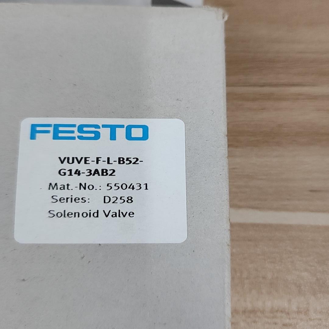 费斯托电磁阀VUVE-F-L-B52-G14-3AB2(55（佳毅工控）