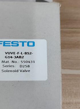 费斯托电磁阀VUVE-F-L-B52-G14-3AB2(55（佳毅工控）