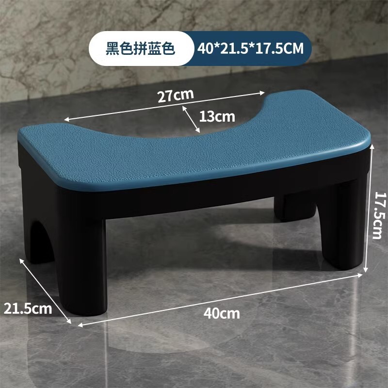 厕所凳子踩脚家用加厚成人浴室马桶蹲坑垫脚凳儿童防滑垫拉屎