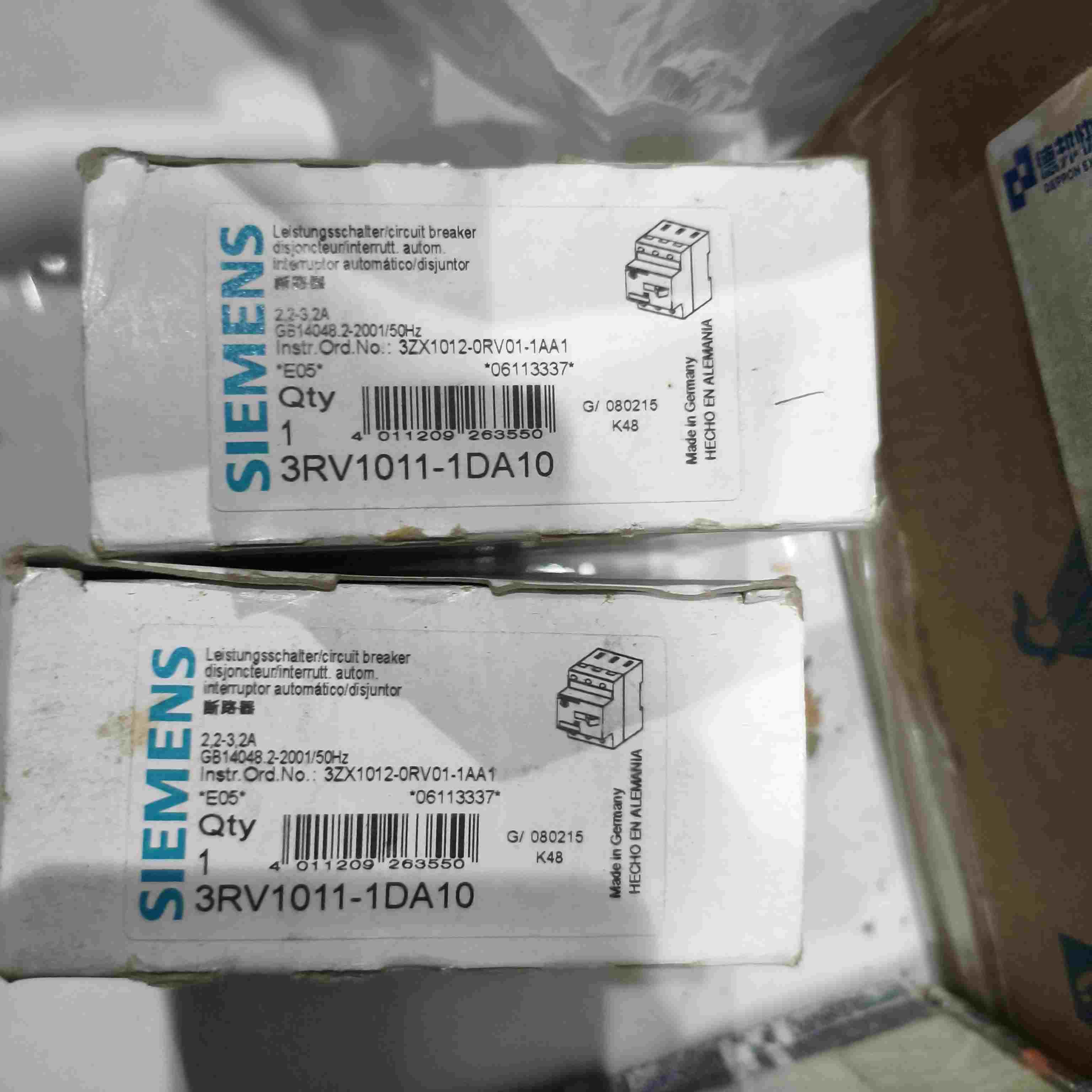 询价~断路器3RV1011-1DA10，德国制造，质