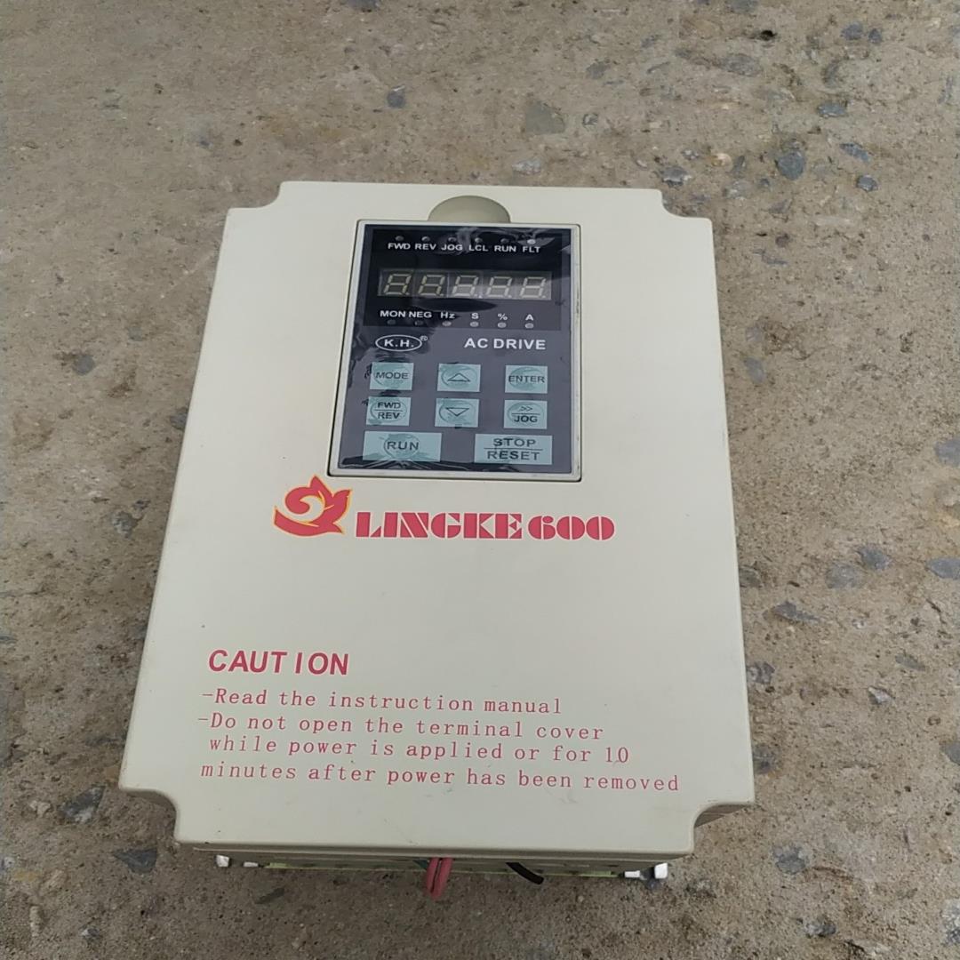 菱科LK600-P3R7变频器，3.7千瓦。测试功能【博航商行】
