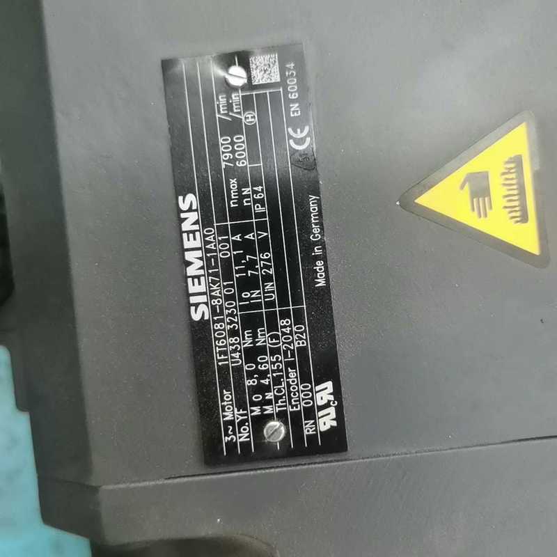 询价~电机1FT6081-8AK71-1AA0，