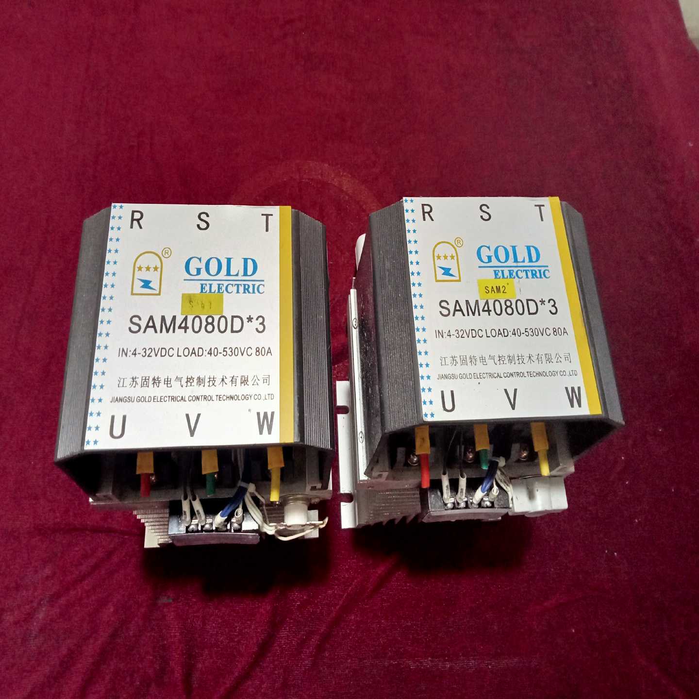 固特GOLD三相固态继电器两个型号SAM4080D*3【鑫鑫商铺】