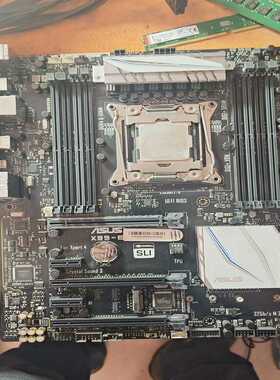 华硕x99一E主板带i7一6800KcPu正常使用~询价