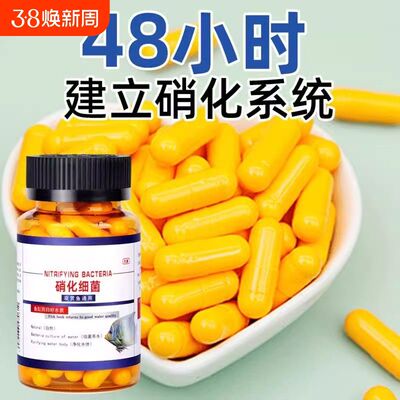鱼乐宝除鱼缸净水剂清澈剂菌片分解剂水水质硝化细菌养鱼亚甲基