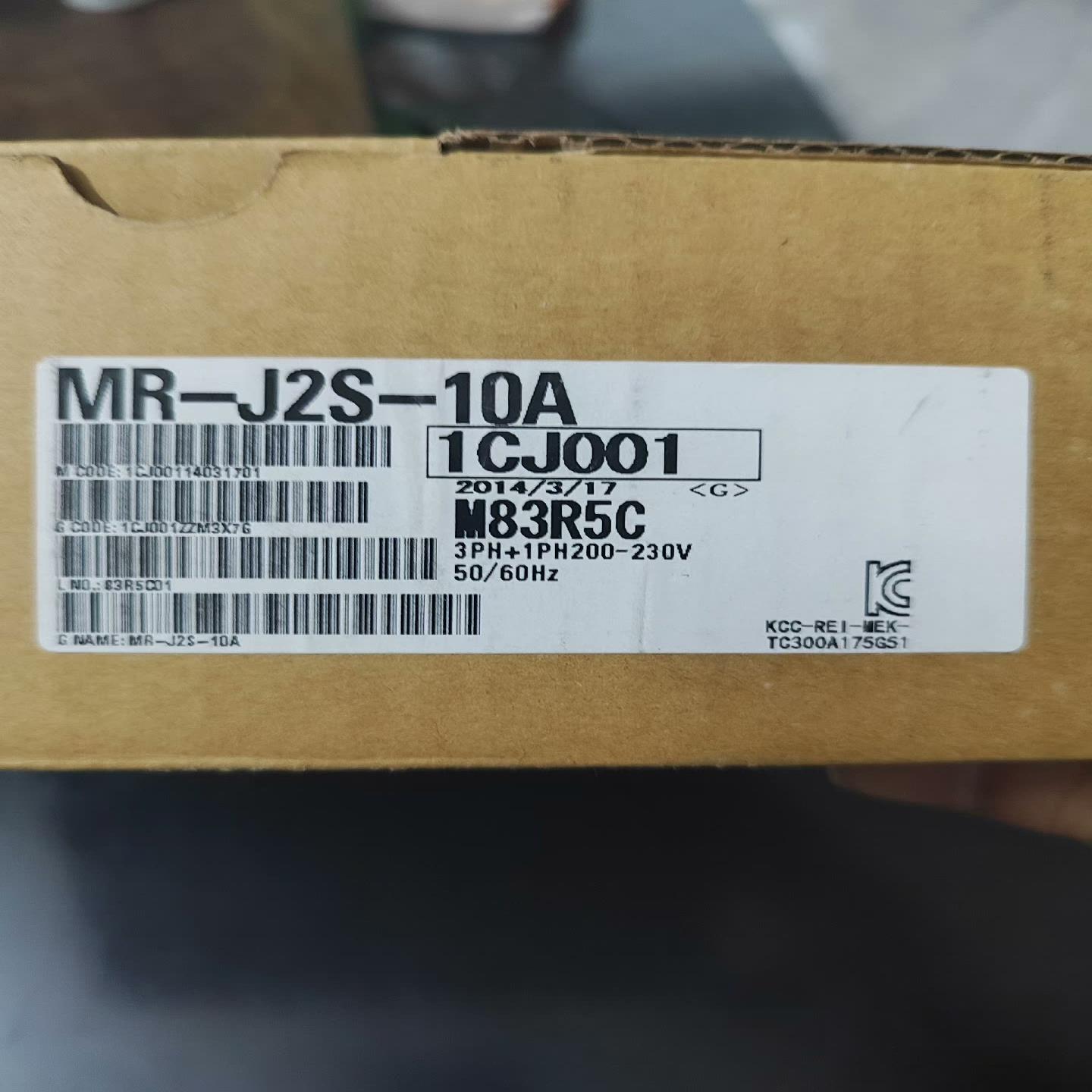 三菱MR-J2S-10A伺服驱动器，全新原装正品，图片实拍，--议价商品