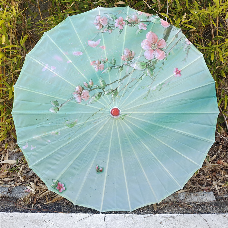 油纸古风伞童玩具汉服小花伞晴雨两用防非遗手工油纸伞舞蹈专用儿