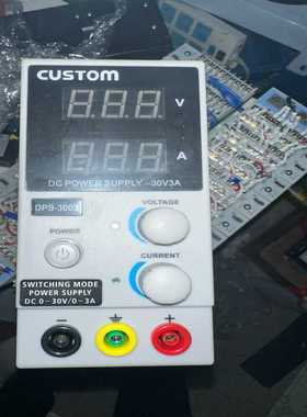 东洋稳压电源CUSTOM DPS-3003电源30V 3A【侨报商行】