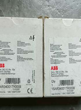 全新ABBC562.200.05s-100s，1S--议价商品