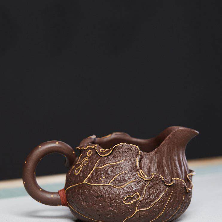 宜兴紫砂公道杯分茶器陶瓷高端分茶杯功道公杯倒茶器功夫茶具配件
