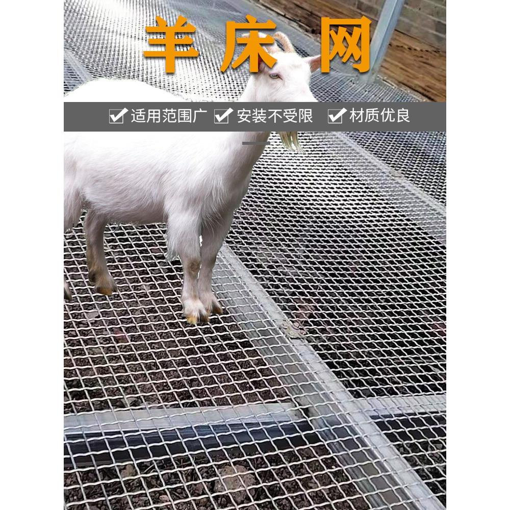 羊床漏粪网热镀锌钢丝不生锈鸡鸭鹅漏粪网养殖围栏顺丰包邮到家