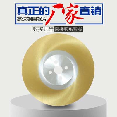 HSS-D5M5高速钢圆锯片铣刀切锯割不锈钢管机IVE片250/275/30032/3