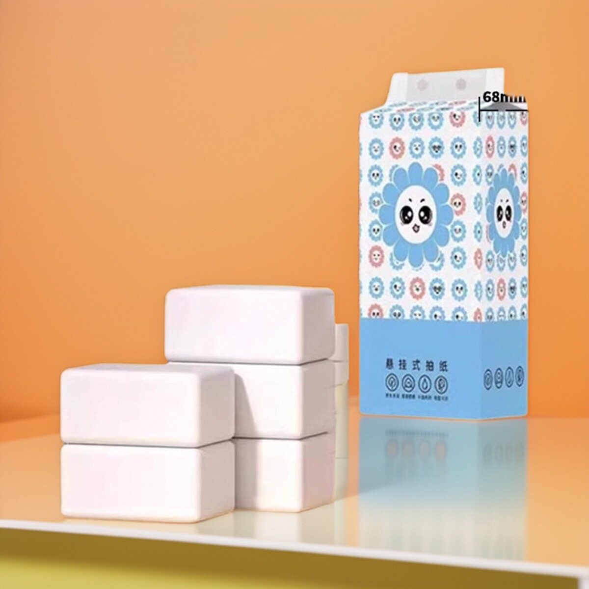 挂式抽纸悬挂式纸巾家用餐巾纸整箱批卫生纸擦手纸厕纸实惠装