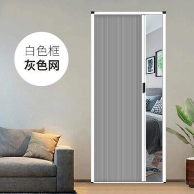 折叠移门铝合金卫生间简易小户型阳台隔断自装浴室卧室推拉门蜂巢