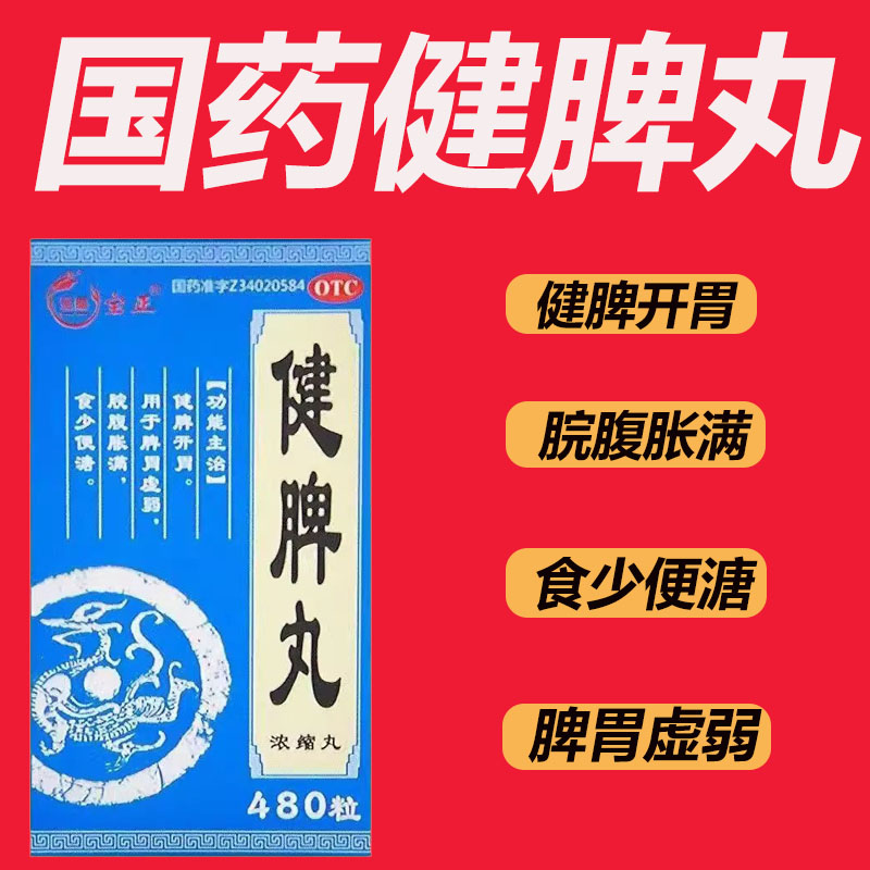 宝隆宝正  健脾丸  （浓缩丸）480丸