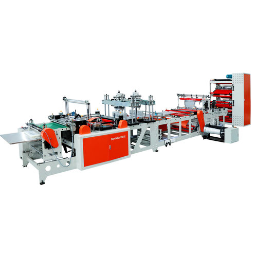 全自动超声波相册内页袋制袋机 十一孔A4A5活页袋名片袋生产线