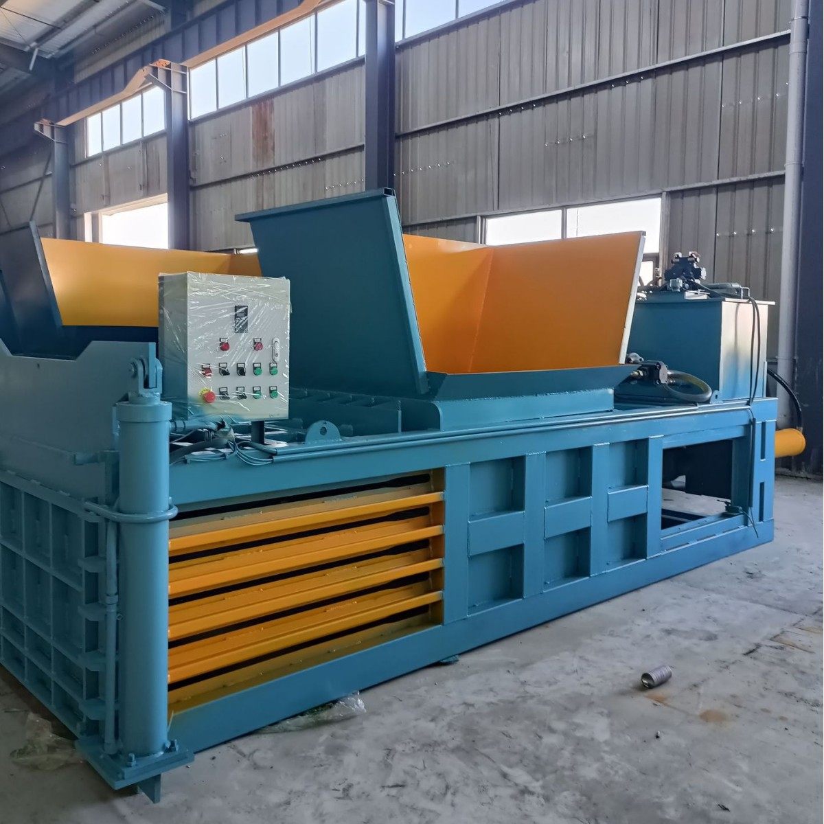 废纸塑料瓶液压打包机 易拉罐薄膜编织袋 卧式液压打包机,五金/工具,打包机/捆扎机,淘宝优惠券,粉丝福利购,淘宝优惠卷