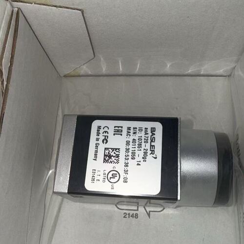 全新巴斯勒工业相机 acA720-290gc，德国原装，型号